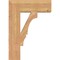 Ekena Millwork Balboa Block Smooth Bracket, Western Red Cedar, 5 1/2"W x 20"D x 28"H BKT06X20X28BOA05SWR - alternate 4